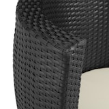 thumbnail of tectake Conjunto de ratán y aluminio Nizza  negro - 403139