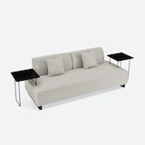 thumbnail of Divano 3 posti componibile con cuscini e tavolini modulari Salus-DI92533GC