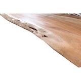 thumbnail of SIT Möbel Tree edge eettafel 140x80 cm | 26 mm blad acacia | onderstel staal antiek zwart | B 140 x D 80 x H 77 cm | 07107-21 | Serie TAFEL & BANKEN