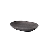 thumbnail of greenbox - Mehrweg Snackschalen "Häppy Plate" 13,5 x 18,4 x 3 cm, oval, Pfeffer / grau, 10 St.