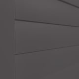 thumbnail of 4er-Set Aluminium Schiebetür für Pergola HWC-L46, Terrassenüberdachung, Lamellenpaneel Modul, 206x369cm ~ anthrazit