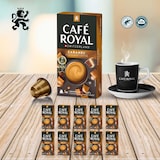 thumbnail of Café en Capsules Aluminium - Café Royal Pro | 100 Dosettes - Compatibles avec les Machines à café Nespresso®* Alu à usage Domestique - SAVEUR CARAMEL