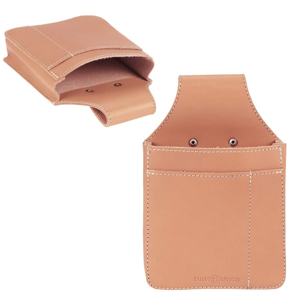 Ruitertassen Kellnertasche Leder Kellnerhalfter Holster Kellnerbörsenköcher natur braun extra stark 102802