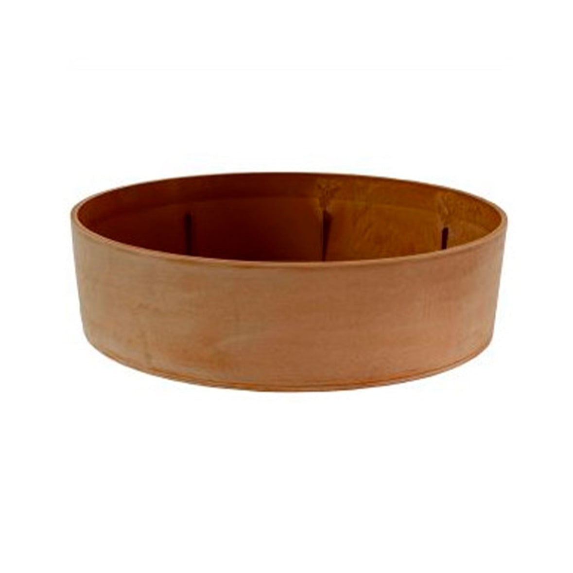 ArtPlast - Blumentopf 82x82x22 cm aus Polypropylen in Farbe Terrakotta - GIOTTO-Kollektion