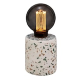 thumbnail of Paulmann Pauleen LED-tafellamp Elegant Flare  E27 2500K 3lm 0,2W Terrazzo 48280