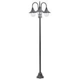 thumbnail of vidaXL Garten-Pollerleuchte E27 220 cm Aluminium 3-Laterne Bronze