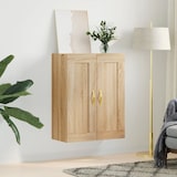 thumbnail of vidaXL Wandschrank Sonoma-Eiche 69,5x34x90 cm Holzwerkstoff