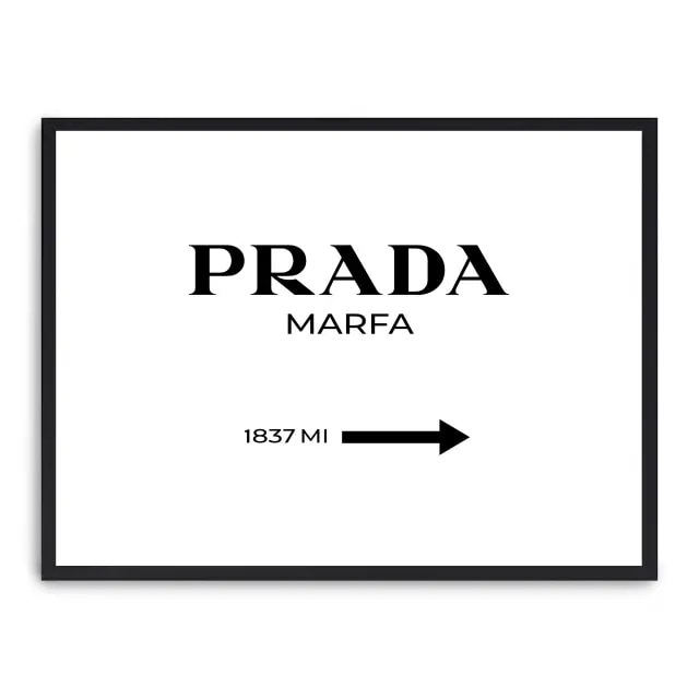 Cuadro prada i Product size: 50x70 cm  impreso en papel de primera calidad de 180gr.