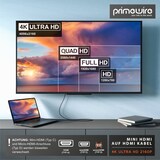 thumbnail of Primewire 8K HDMI auf Mini HDMI Adapterkabel 2.1, 4K 3840 x 2160 @ 60 Hz - 7,5m