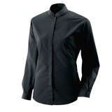 thumbnail of 460 - Barbluse langarm : schwarz 60% Baumwolle 40% Polyester 120 g/m² 46