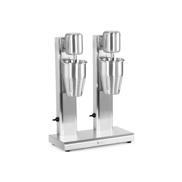 Royal Catering Frullatore per frappè e milk shake - Doppio - 2 x 1 L - 15.000 giri/min - Acciaio inossidabile