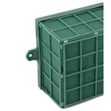 thumbnail of Nass Steckschaum Ziegel 50x12x9cm Garnet Gitter geschlossen unten Frischblumen Schnittblumen Steckmasse Steckschwamm Blumensteckschaum Floristikbedarf