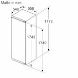 thumbnail of Siemens KI81RADD0 iQ500 Einbau-Kühlschrank 177cm – hyperFresh & softClosing für Top-Frische