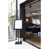 thumbnail of Securit® Black Star Display di informazione LED, set - LED bianchi - Cavo da 5m incl. o usa una batteria - Mostra 4xA4