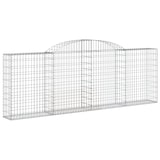 thumbnail of vidaXL Gabionen mit Hochbogen 3 Stk. 300x30x100/120cm Verzinktes Eisen