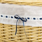 thumbnail of Wäschekorb mit Deckel 51x38x57 cm Natur, Rattan Weidenoptik mit herausnehmbarem Innenfutter, 100 L Wäschebox für Bad und Schlafzimmer