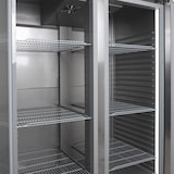 thumbnail of GastroHero Kühlschrank KS-GREENLINE1400 | GN 2/1 | 1400 Liter | Gewerbekühlschrank Edelstahl | -2°C bis +8°C | Gastronomie | Energieeffizienzklasse A