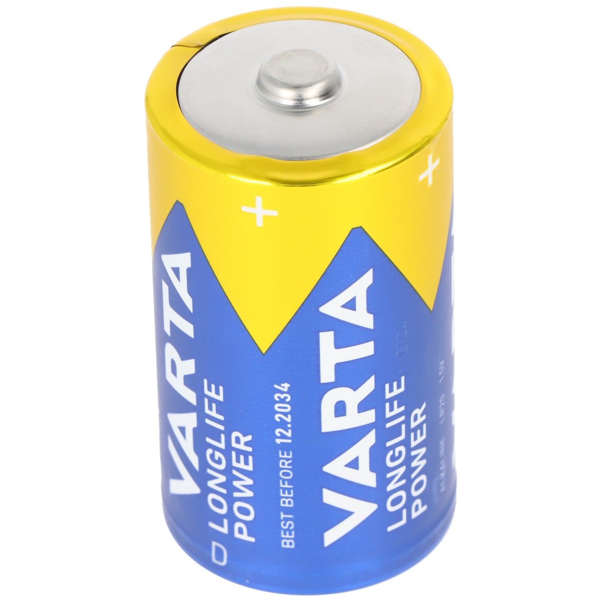 Varta Longlife Power ehem. High Energy Mono D LR20 1,5 Volt Batterie 1 Stück lose Ware, bis zu 10 Jahre lagerfähig