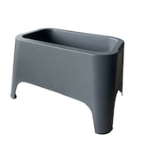 thumbnail of Tavolino da giardino 59x 39x 36cm Antracite Con coperchio Esterno / Interno TOOMAX