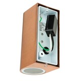 thumbnail of Außen Wandleuchte AALBORG in Kupfer Up Down