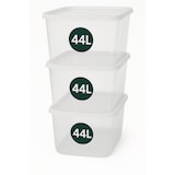 thumbnail of Set van 4 -  Stevige Opbergbox 44L met deksel -  SmartStore - Voedsel Veilig