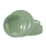 thumbnail of Seltmann Weiden Beat Salbeigrün Tafelservice 12tlg.