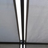 thumbnail of Outsunny Gazebo a Pergola 3x3 m in Acciaio con Tettuccio Scorrevole