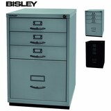 thumbnail of BISLEY Schubladenschrank Serie F aus Metall abschließbar in silber Bürocontainer Aktencontainer Standcontainer