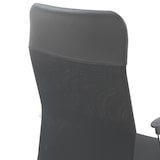 thumbnail of Sedia Ufficio EN 1335 Certificata Ergonomica Girevole Poltrona Regolabile con Poggiatesta - Nero