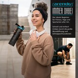 thumbnail of Arendo Wasserflasche 700 ml, Sport Trinkflasche, BPA-frei, auslaufsicher, One-Click-Verschluss, Mengenskala, Kunststoff
