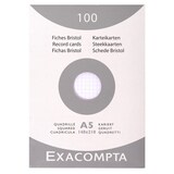 thumbnail of Exacompta 13208E 10x Karteikarten kariert DIN A5 100 St - mit Faltschachtel - Weiß
