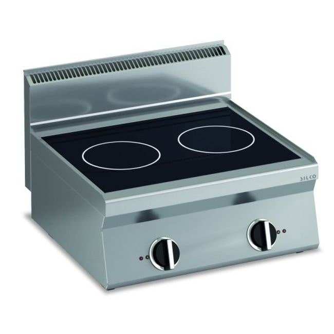 KBS Induktionsherd Mit 2 Platten Tischgerät Anschlussfertig 400V 10 kW