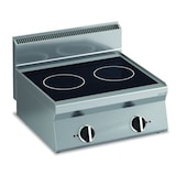 thumbnail of KBS Induktionsherd Mit 2 Platten Tischgerät Anschlussfertig 400V 10 kW