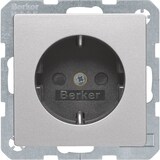 thumbnail of Berker SCHUKO-Steckdose alu/lack 41496084