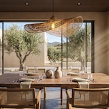 thumbnail of Lumisky Abat jour naturel seul MARBELLA H14cm Jute Beige