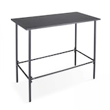 thumbnail of Tavolo da bar in metallo grigio carbone