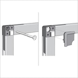 thumbnail of Pizarra NOBO Essence acero lacado 1200X900mm, blanco