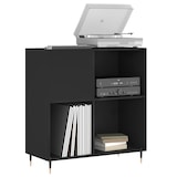 thumbnail of vidaXL Plattenschrank Schwarz 84,5x38x89 cm Holzwerkstoff