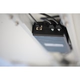 thumbnail of Elektrisch höhenverstellbarer Schreibtisch, 600-1250 x 1200 x 800 mm, lichtgrau