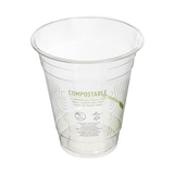 thumbnail of MONOUSO - Bio-Becher aus PLA Green Stripe® 355ml Ø9,6cm (1.000 Stück)