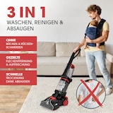 thumbnail of CLEANmaxx Teppichreiniger Professional mit Vibrations- und Seitenbürsten - schwarz/rot