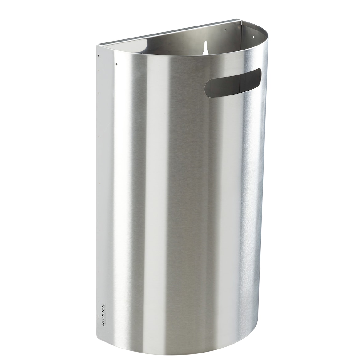 ROSSIGNOL Corbeille décrochable en inox murale 40L ARKEA