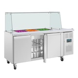 thumbnail of Polar U-Serie Premium Dreitürige Saladette Thekenkühlschrank Polar U-Serie