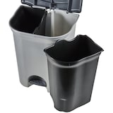 thumbnail of KEEEPER Mülleimer 2 Fächer 11L Silver Torge Collection