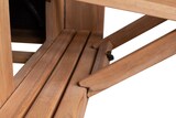 thumbnail of Strandkorb Komplettset - bene living - Borkum XL Teak - PE grau - Modell 518 - inkl. Liftersystem