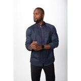 thumbnail of Chef Works® Kochjacke NEPAL Flex Serie nachhaltig, Reissverschluss, Cool Vent™, Graublau, Größe 3XL