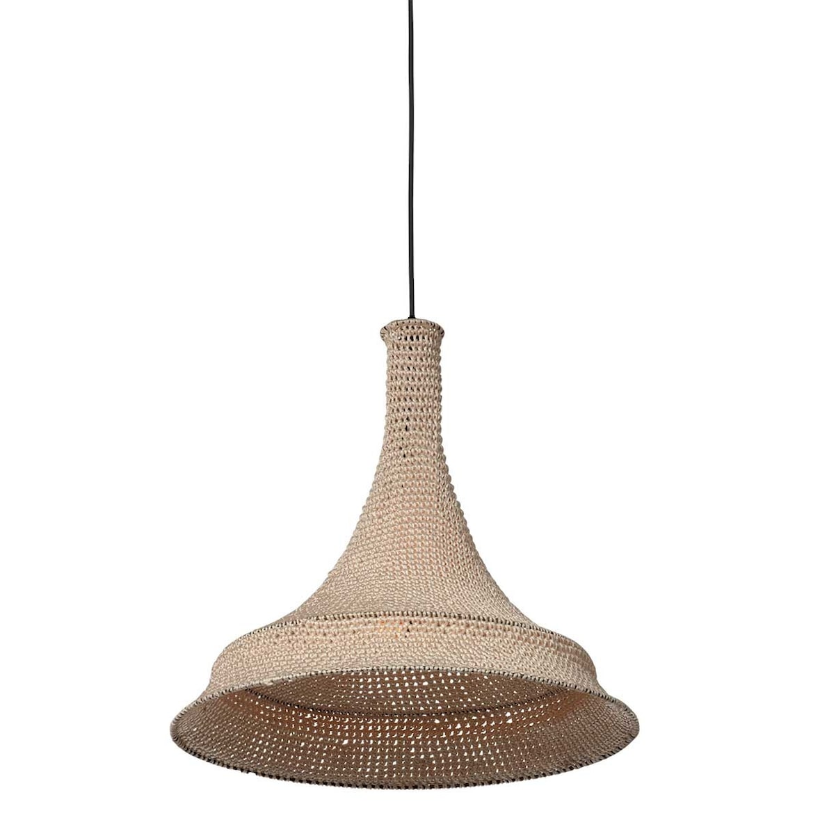 Anne Light & home Hanglamp 3394CR dimbaar 1-l. E27-fitting