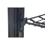 thumbnail of METRO PROFESSIONAL Panorama Kühlvitrine GGC3235B, 51.5 x 48.5 x 169 cm, 235 L, 4 verstellbare Einlegeböden, mit 4 Rollen, schwarz