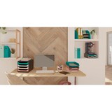 thumbnail of Exacompta - Réf. 11131D - Carton de 6 Corbeilles à courrier COMBO STYLI Skandi - pour A4+ - 34 x 25 x 6,5 cm - pour 500 feuilles - couleur nude