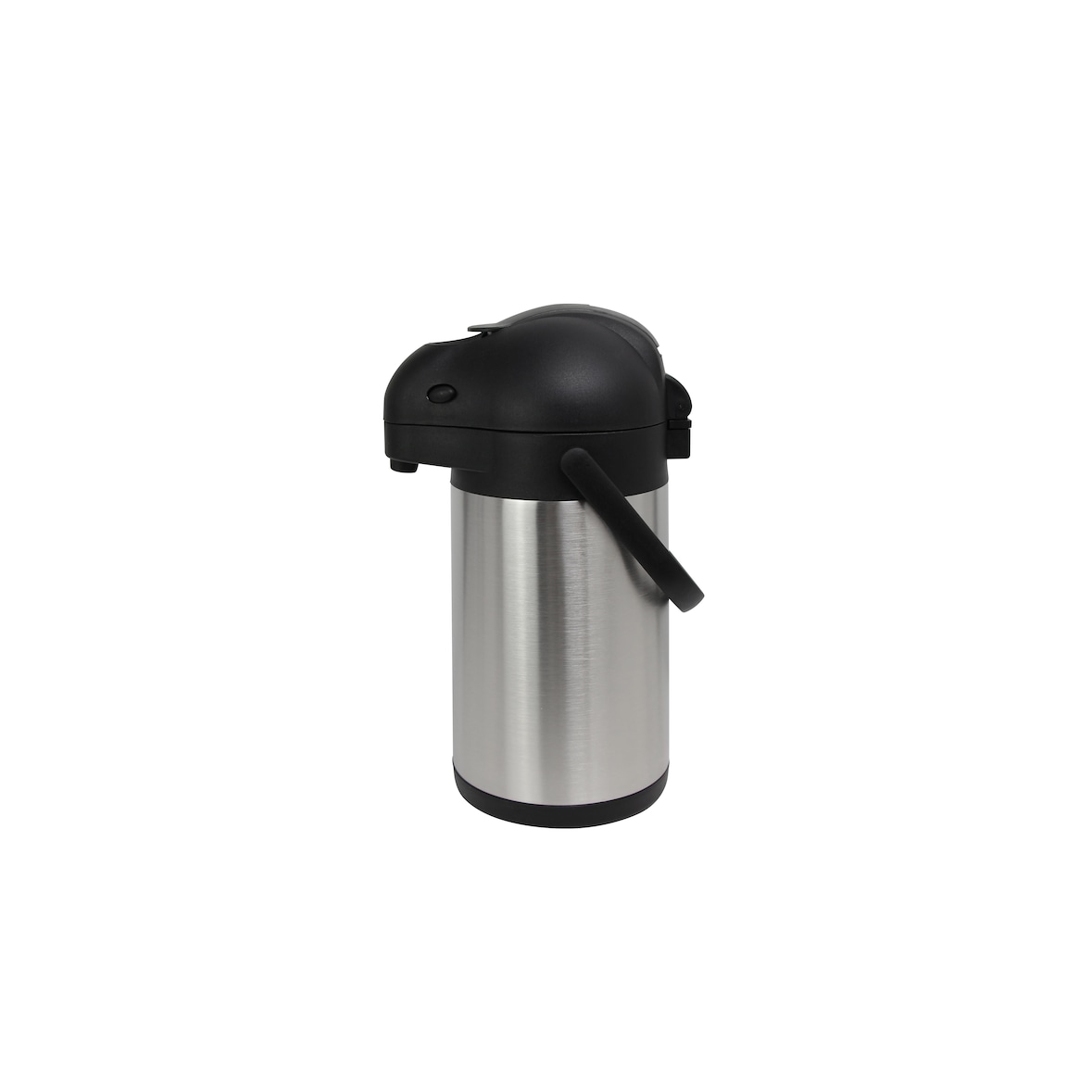 METRO Professional Thermos/ Pichet isotherme à pompe, acier inoxydable 18/8, 20 x 15.5 x 33 cm, 1.9 L, argent